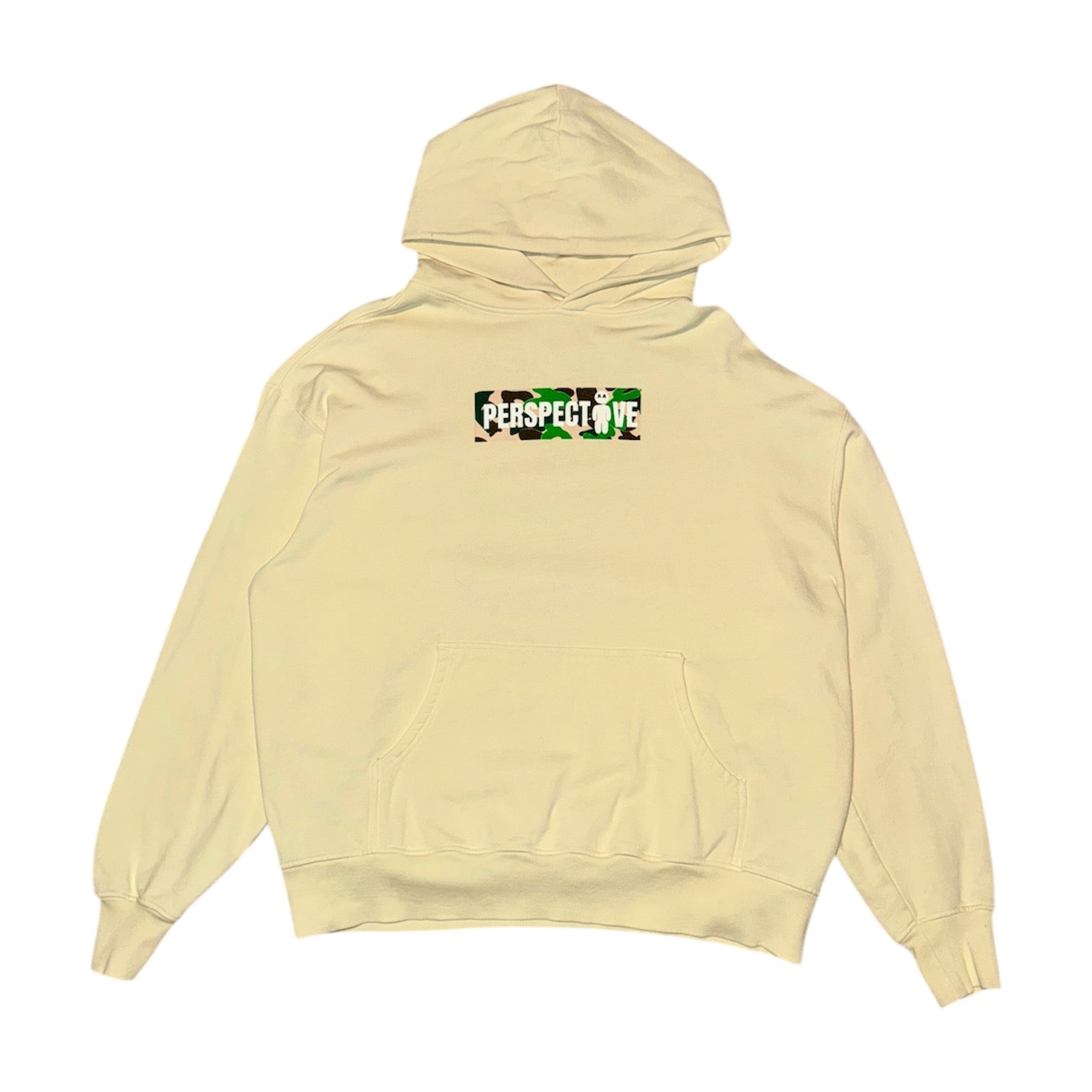 Box Logo Hoodie (Cream)