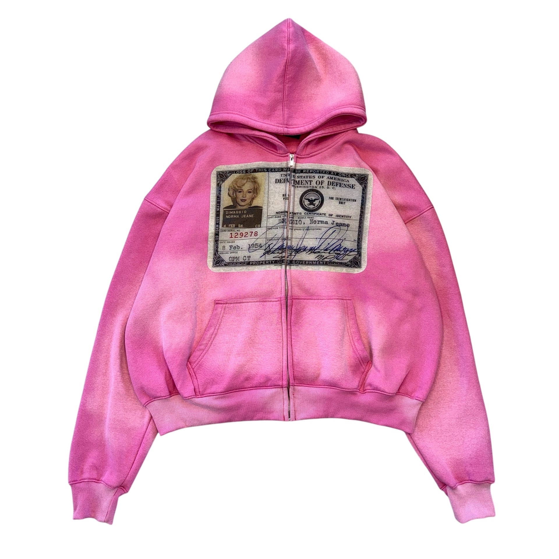 PINK "MARILYN" ZIP